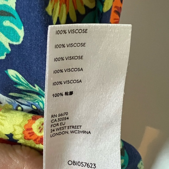 Anthropologie Maeve Floral Sleeveless Top - Multicolor size 2 - Picture 6 of 6